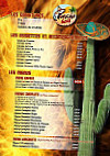 Poncho Grill menu