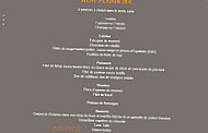 Hostellerie Saint Pierre menu