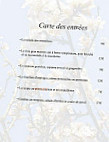 Des Amandiers menu