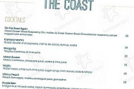 The Coast menu