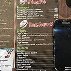 Stellenbosch menu