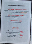 Brasserie Midi Vin menu