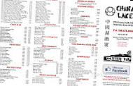 China Lake menu