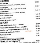 Le Carioca menu
