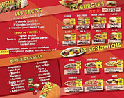 Tacos Food menu