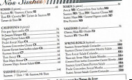 Le Standard Foodbar Loundge menu