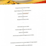 La Bastide Enchantée menu