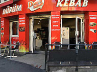 Durum Kebab inside