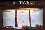 LA TAVERNE menu