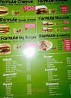 Kebab house menu