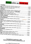 La Scala Chez Roberto menu