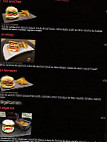 Art Burger menu