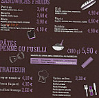 Maya's Café menu