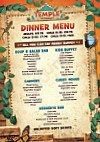 Temple Restaurant And Bar menu