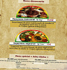 Adey Abeba menu