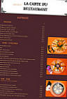 China Moon menu