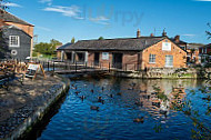 Riverside Cafe, Whitchurch Silk Mill outside