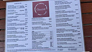 Churchill Cafe menu
