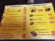 Kebab La Ruche menu