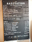 The Salutation Inn menu