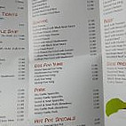 Great Wall Restaurant menu