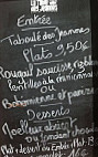 LA TABLE DES JEANNES menu
