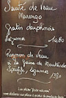 L'Amandine Salon de The menu