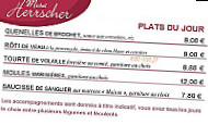 Michel Herrscher menu