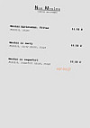 Bistrot Gourmet menu