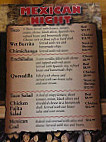 Hardwood Steakhouse menu