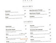 Juvia menu