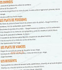 Estanco Restaurant menu