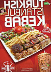 Turkish Istanbul Kebab menu