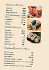 O Ki Sushi menu