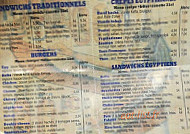 Alex Food menu