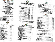 Kingsway Deli Bagels menu