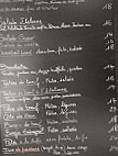Café Scène menu