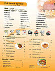 Fuji Steak House Sushi menu