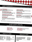 K's Cafe menu