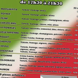 Pizza Toto Carte