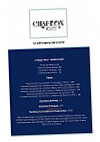 Cafe Charbon menu
