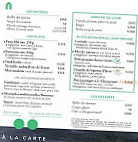 Campanile Lille Est - Villeneuve d'Ascq menu