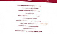La Cuisiniere Lyonnaise menu
