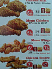 O'papa Chicken menu