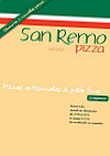 San Rémo Pizza menu