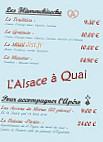 L'Alsace a quai menu