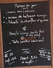 Un Pied Chez La Marinette menu