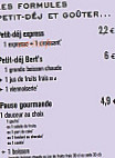 Bert's Palais De Justice menu