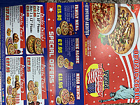 American Pizza menu