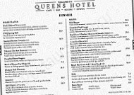 Queens menu